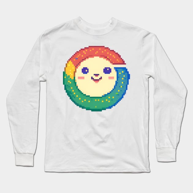 The Cute Google Long Sleeve T-Shirt by Jackson Williams